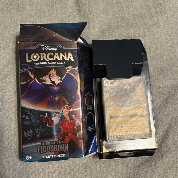 Disney Other - COPY - New Disney Lorcana Amber Sapphire Starter Deck - Everything you need to …
